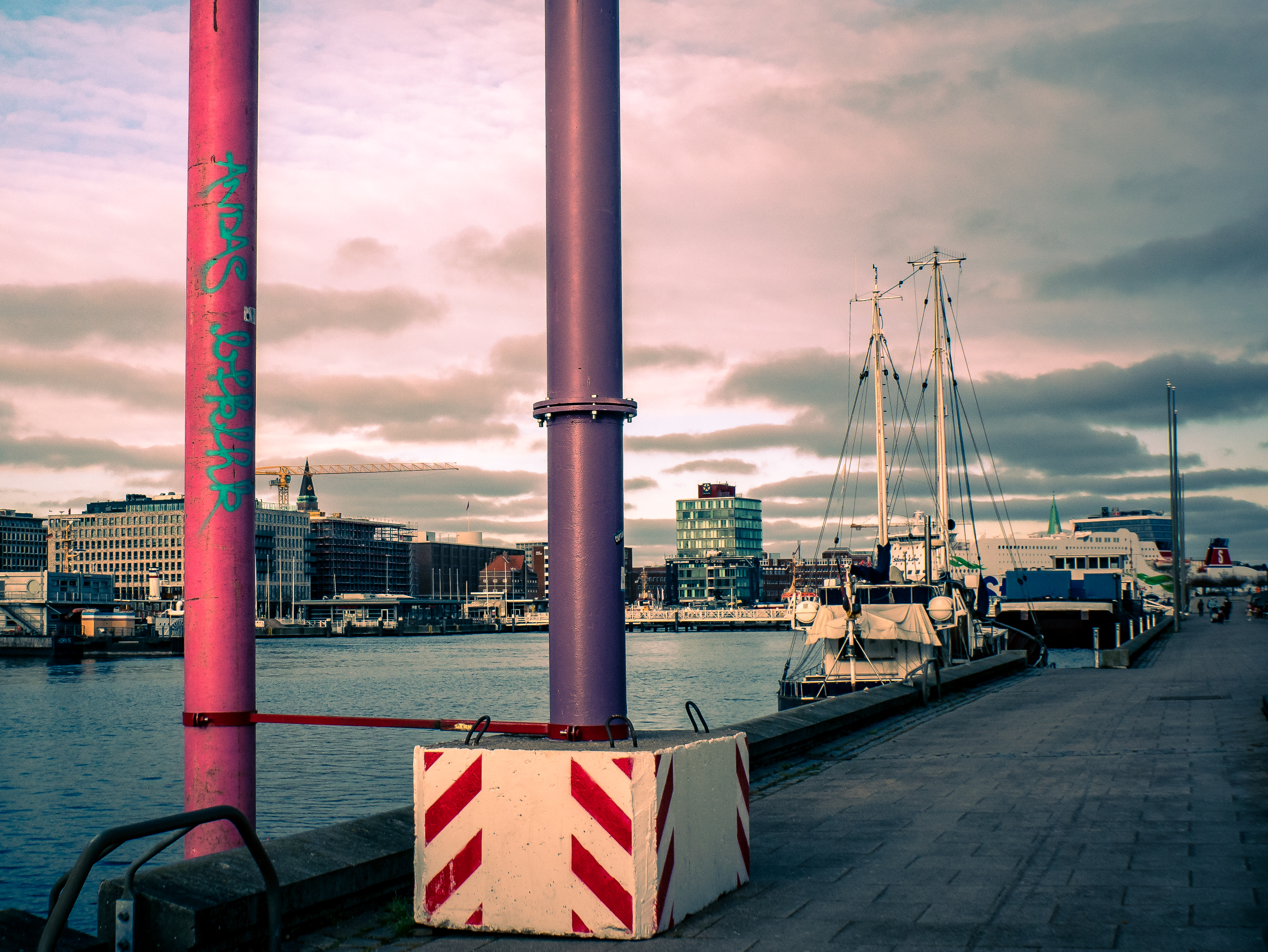 Streetwalk Richtung Germaniahafen