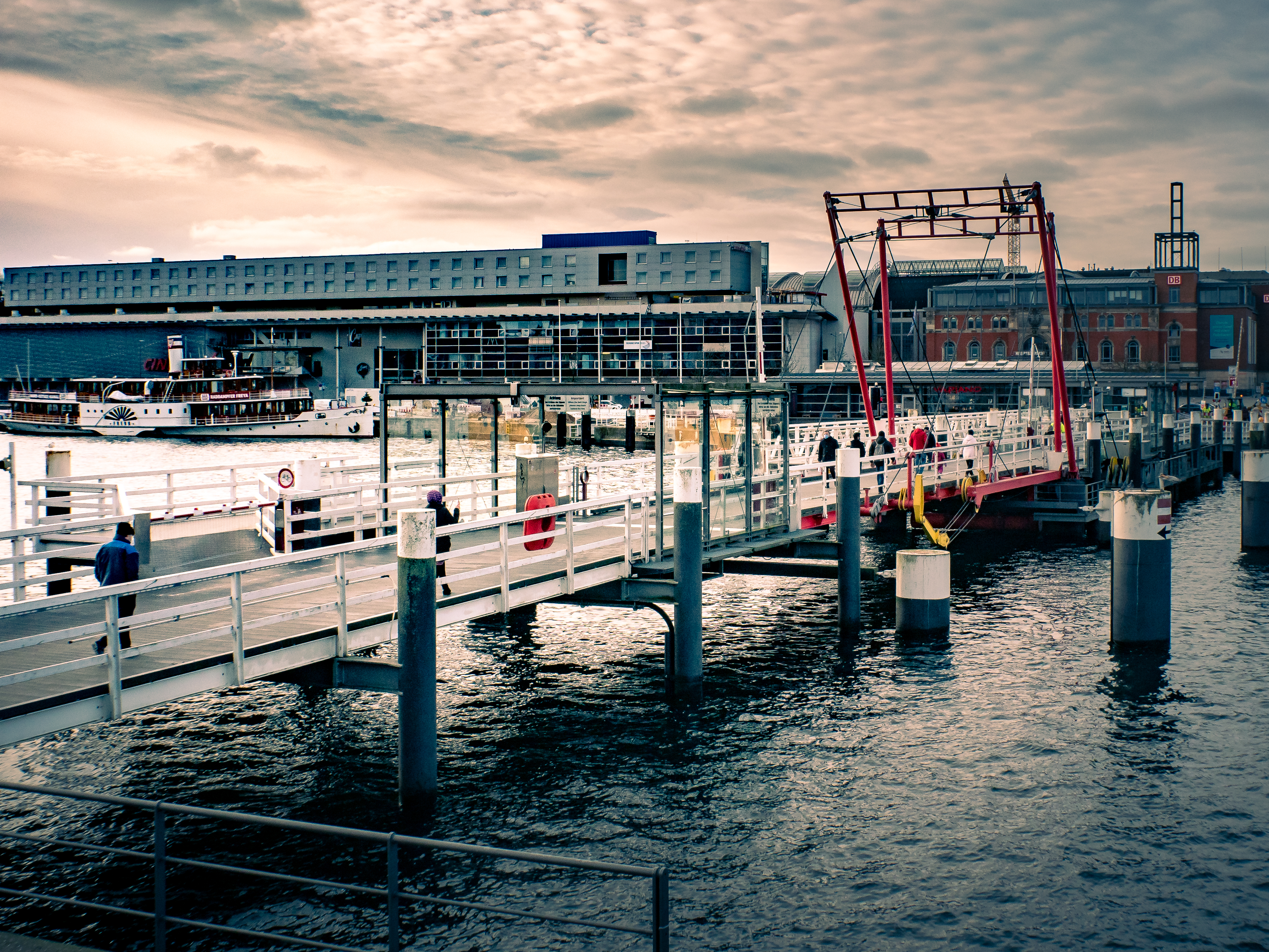 Hörnbrücke am Germaniahafen