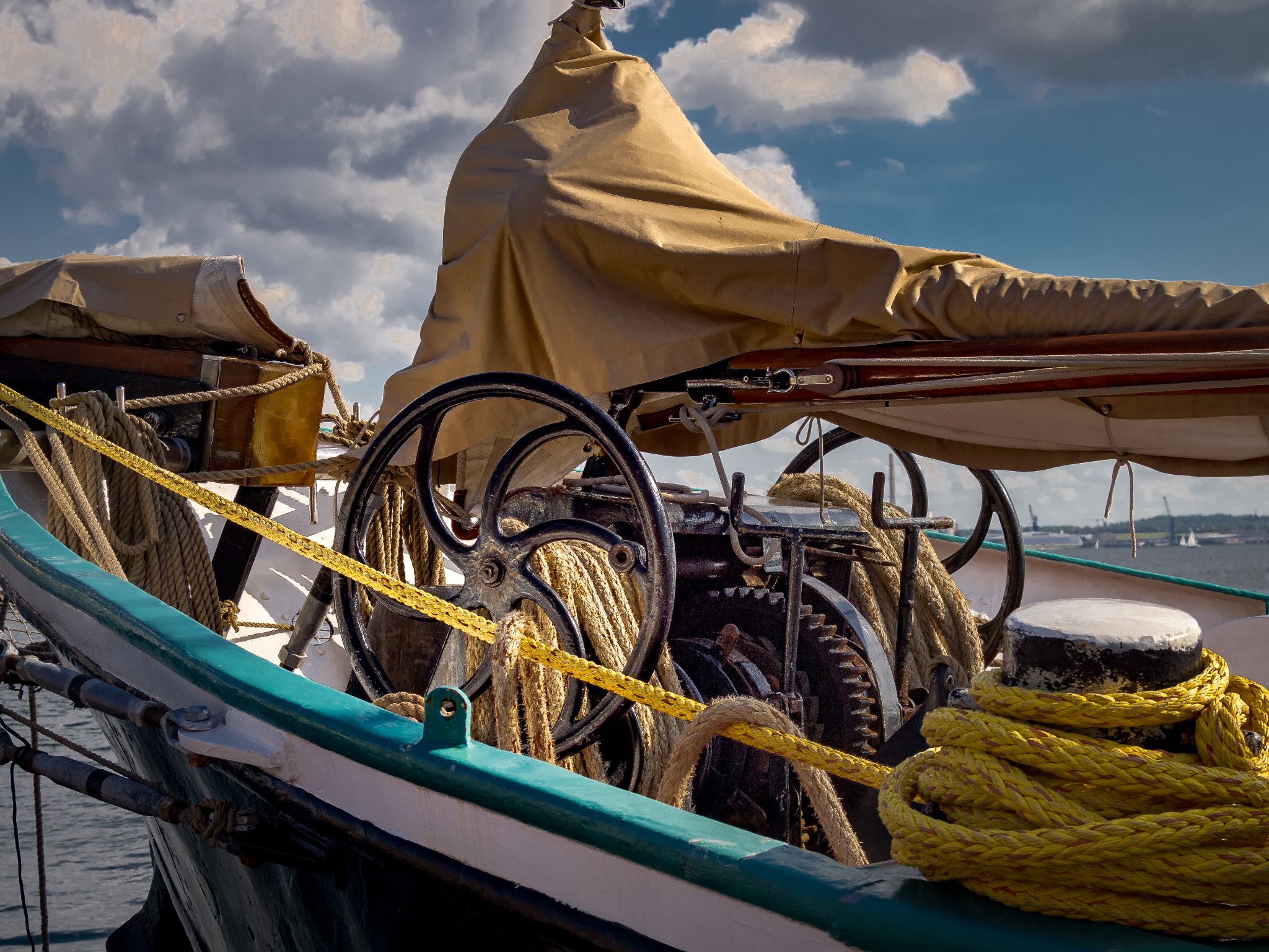 Traditionsegler bajaard, Detail