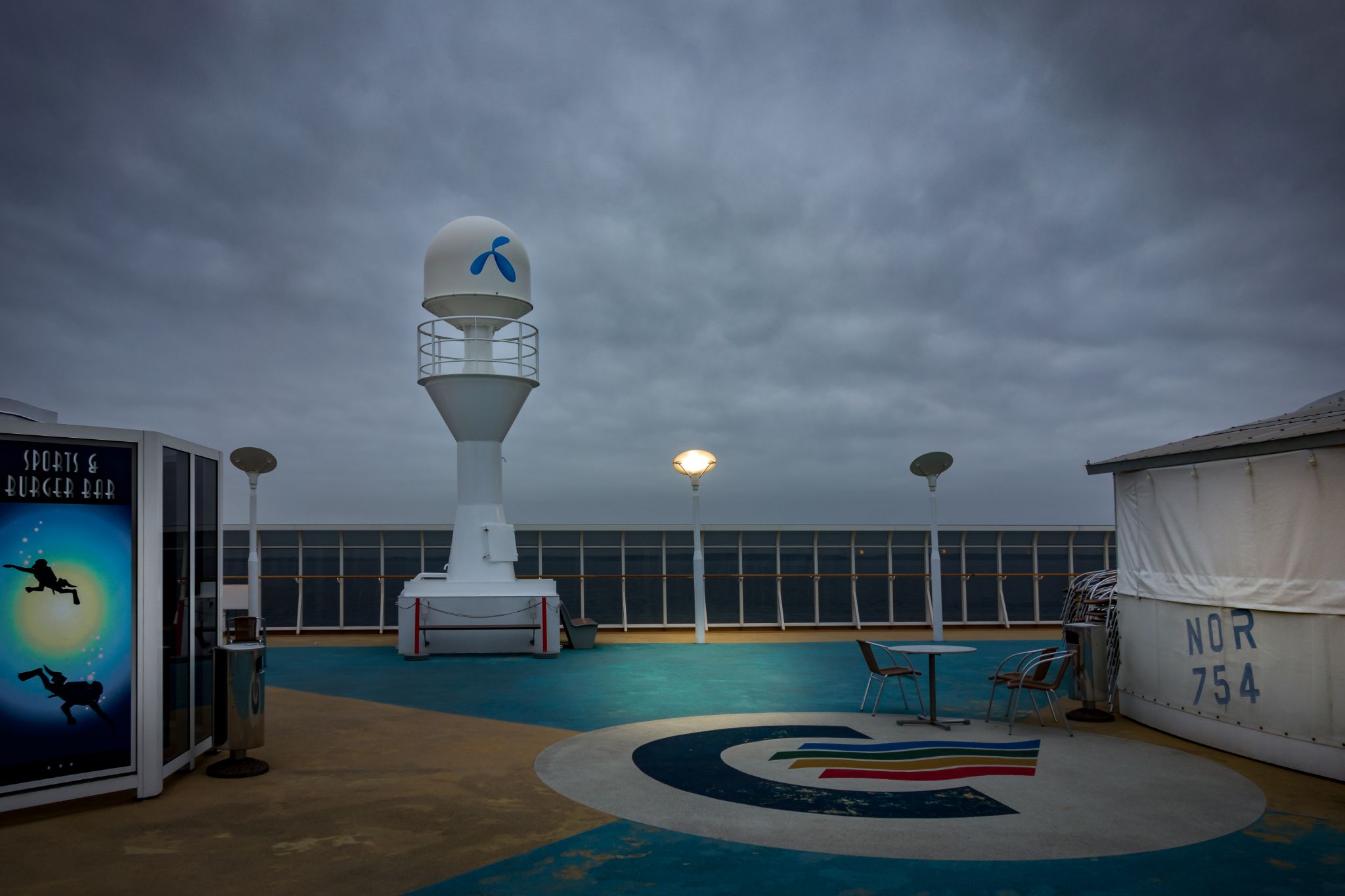 Auf der Color Line Fähre