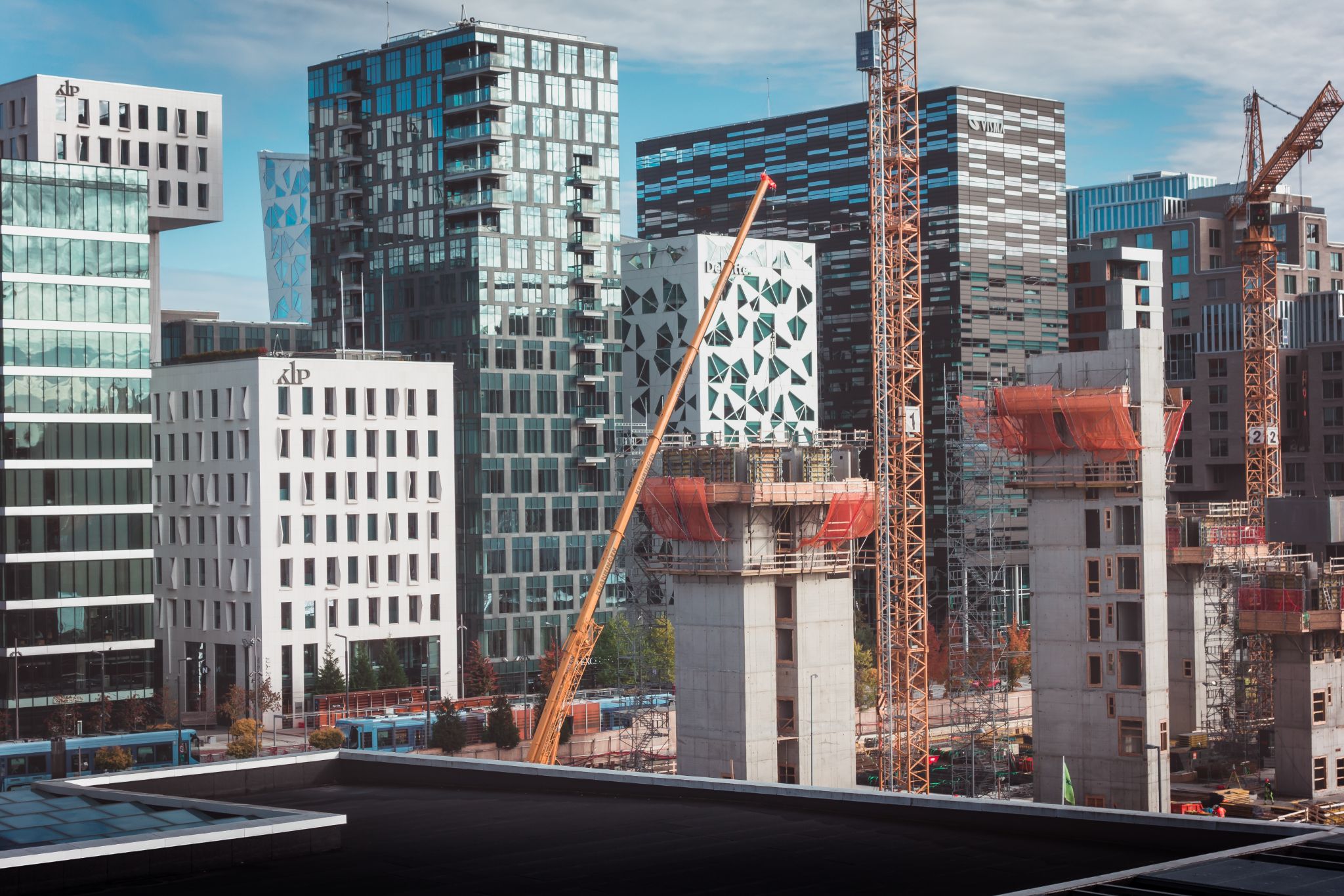 Blick auf das Barcodeviertel