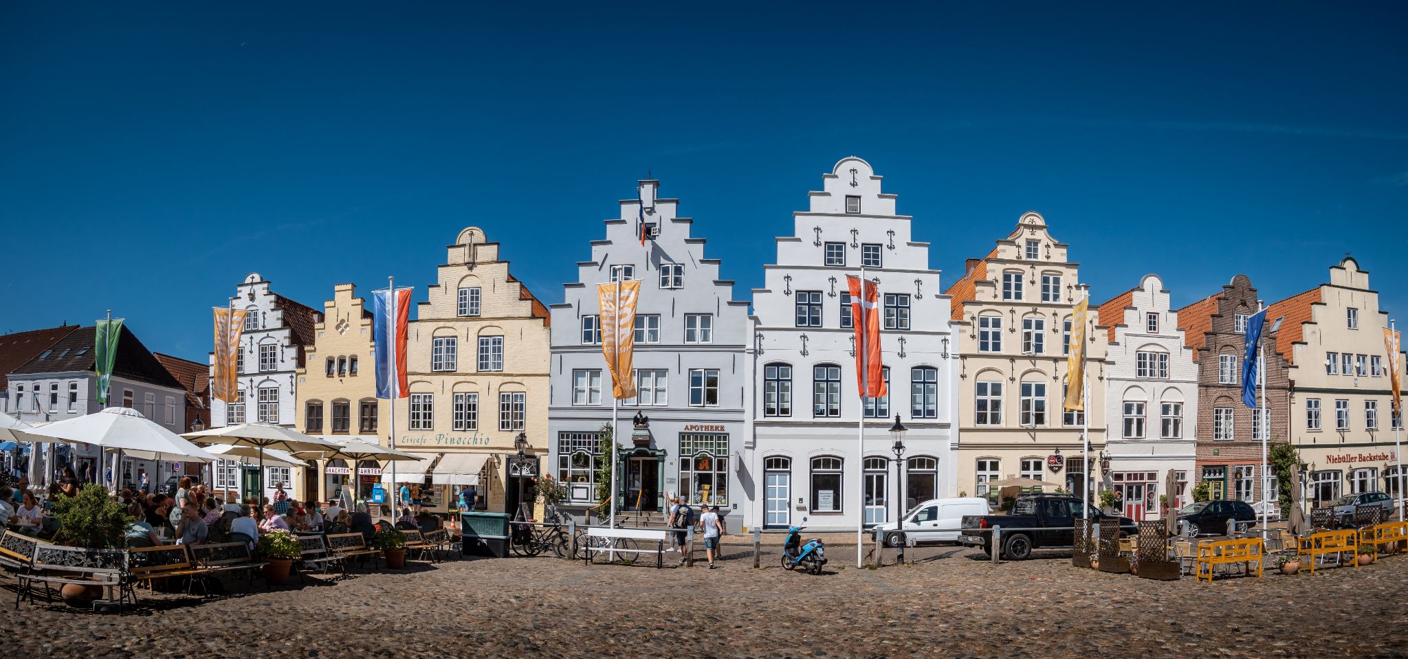 Marktplatz in Friedrichstadt