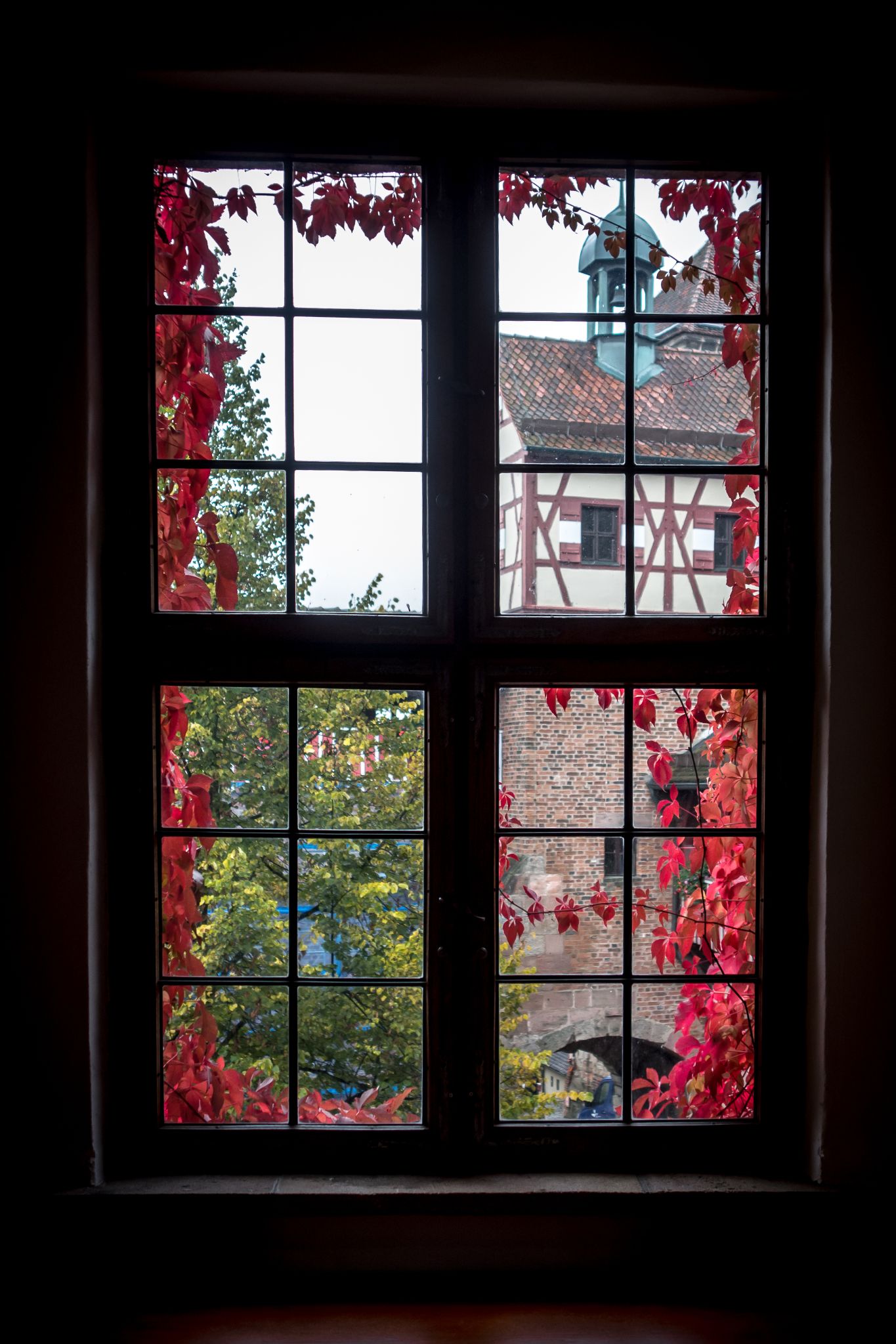 Fenster in der Nürnberger Burg