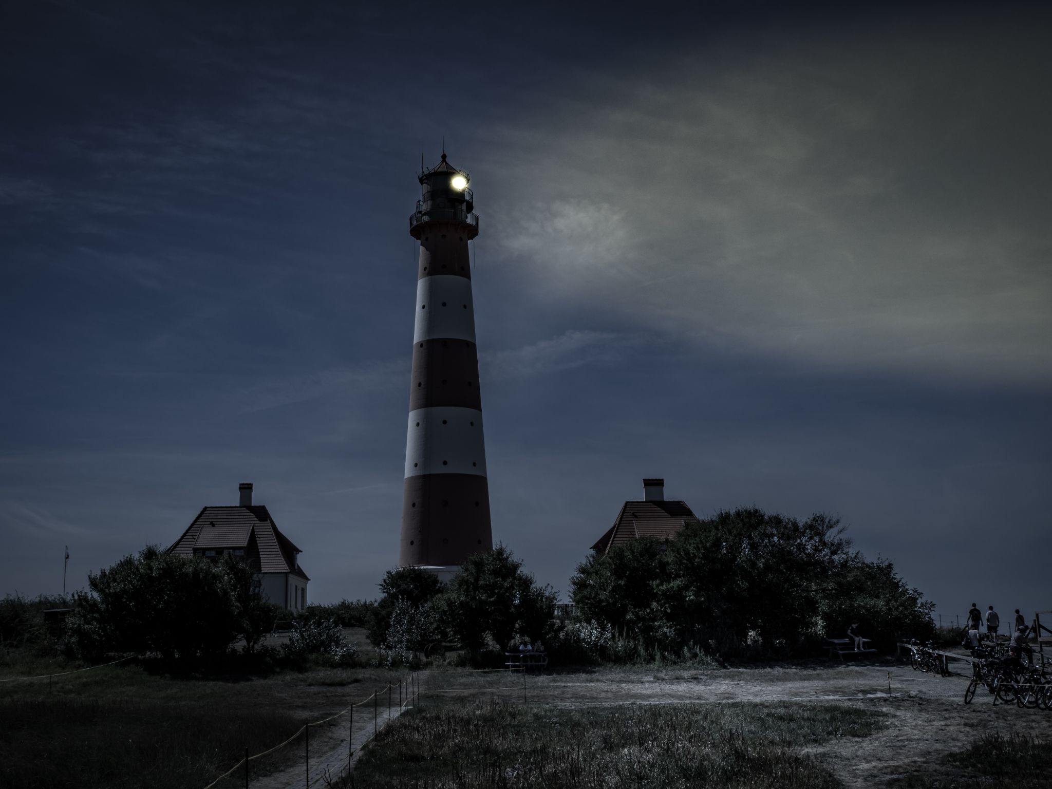 Leuchtturm Im Vollmondlicht...
