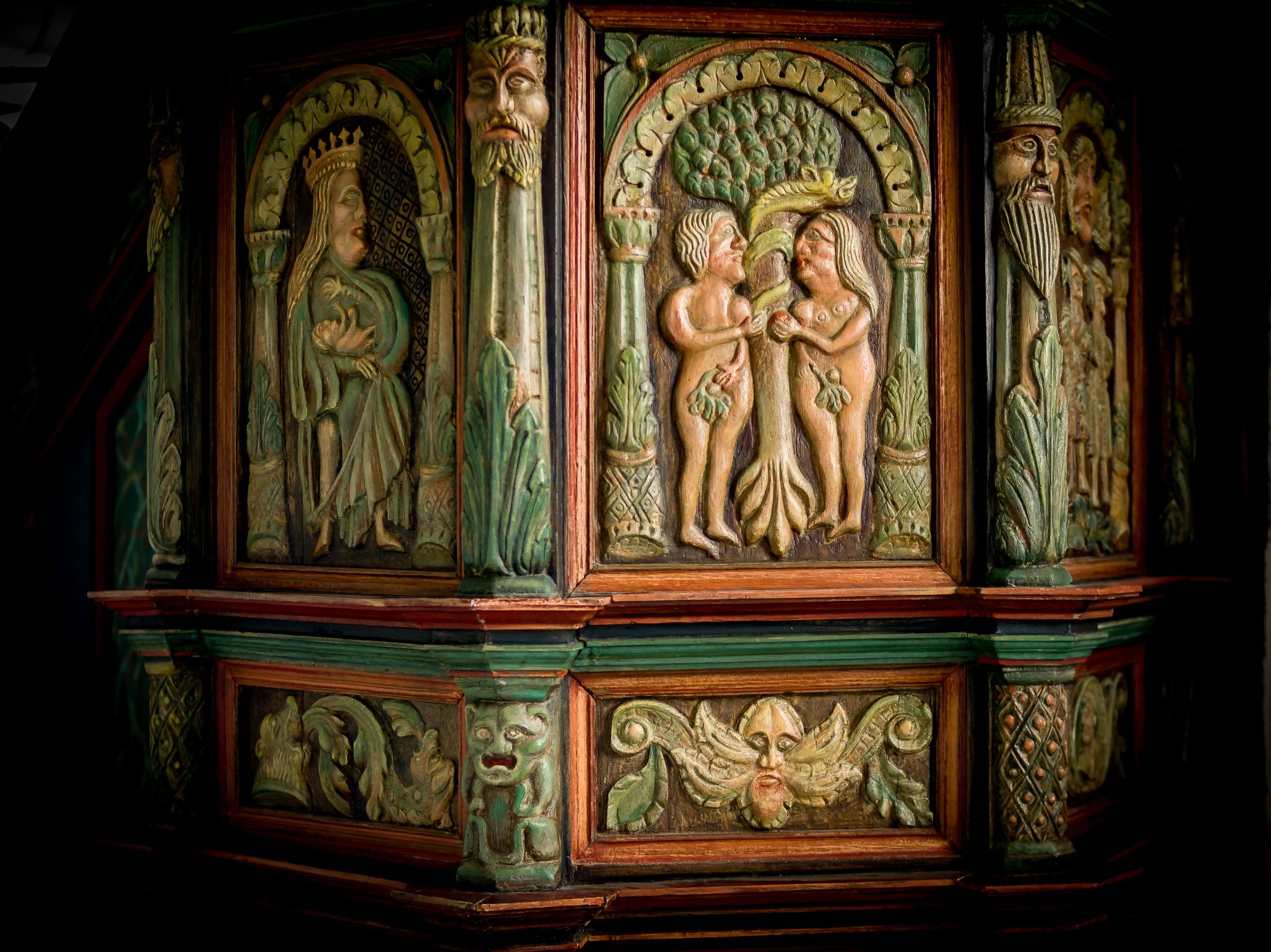 Kanzel in der Schifferkirche