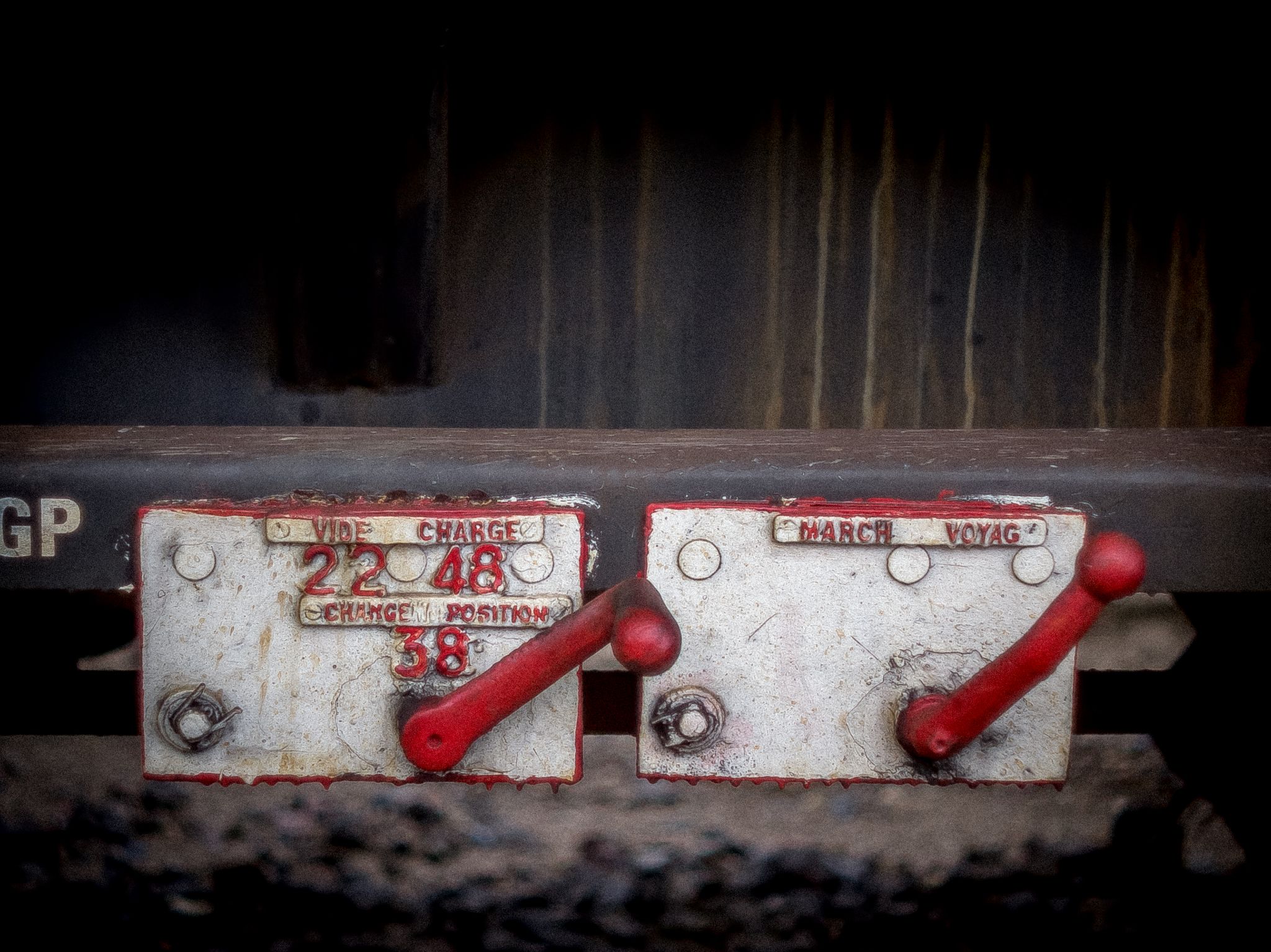 Detail an altem Waggon I
