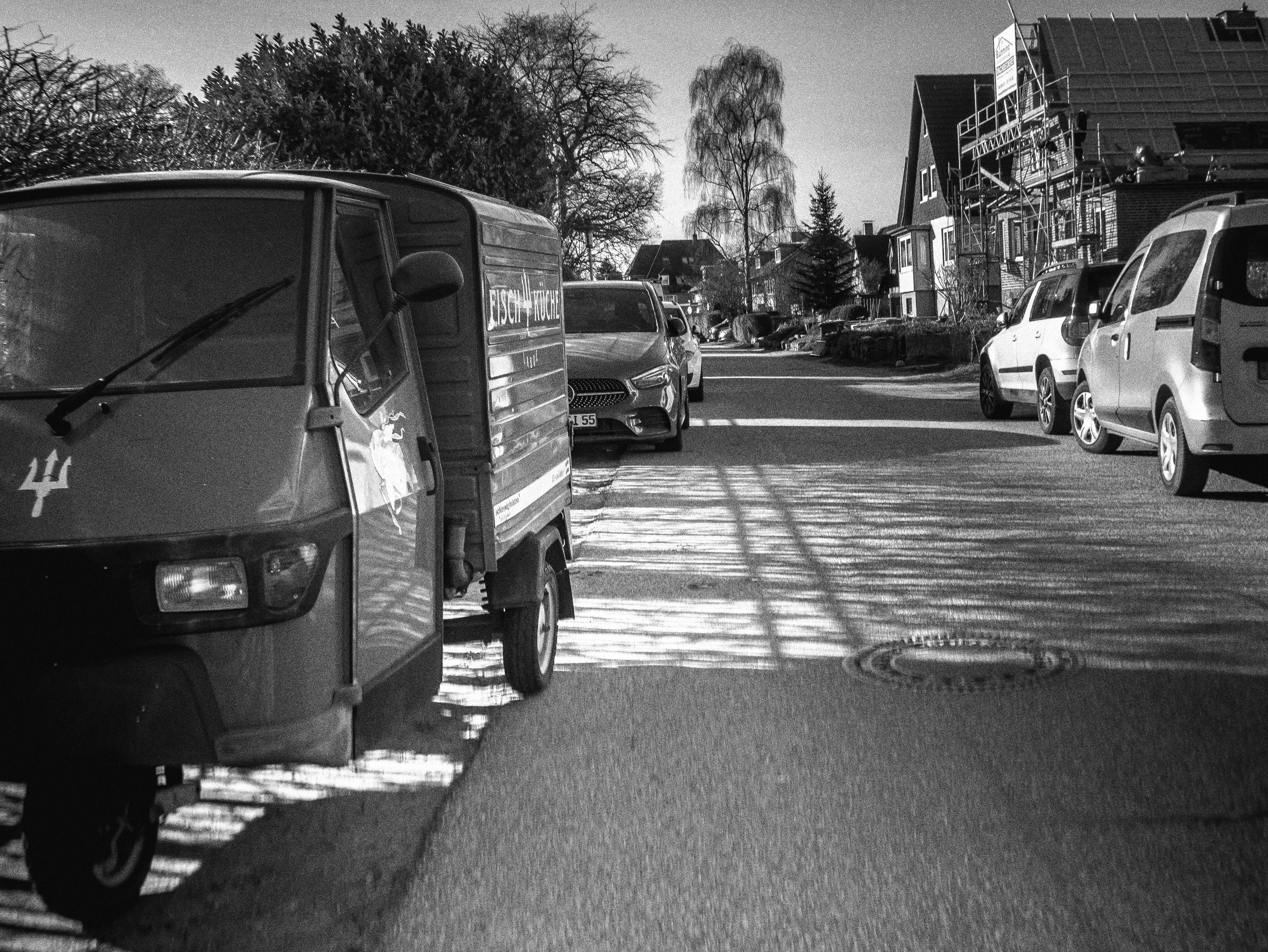 Fischküche auf drei Rädern